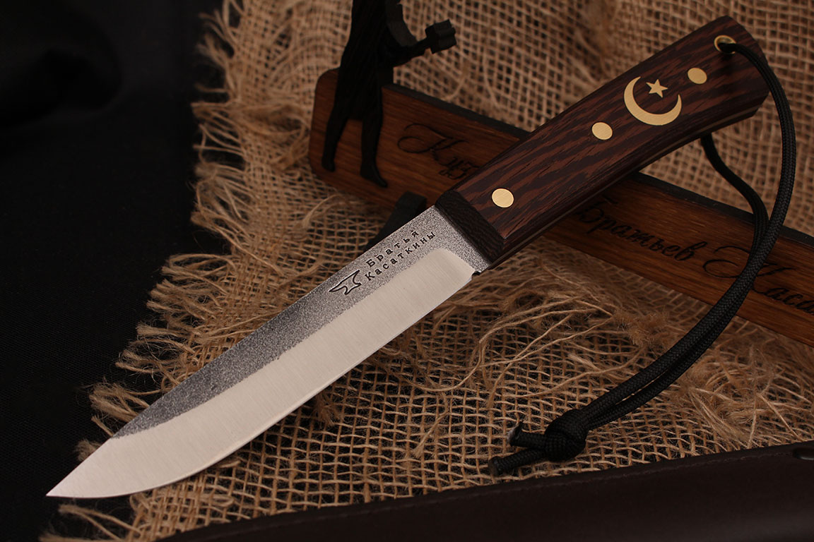 Нож Карачаевский бичак, Bohler N690, рукоять дерево венге. 
